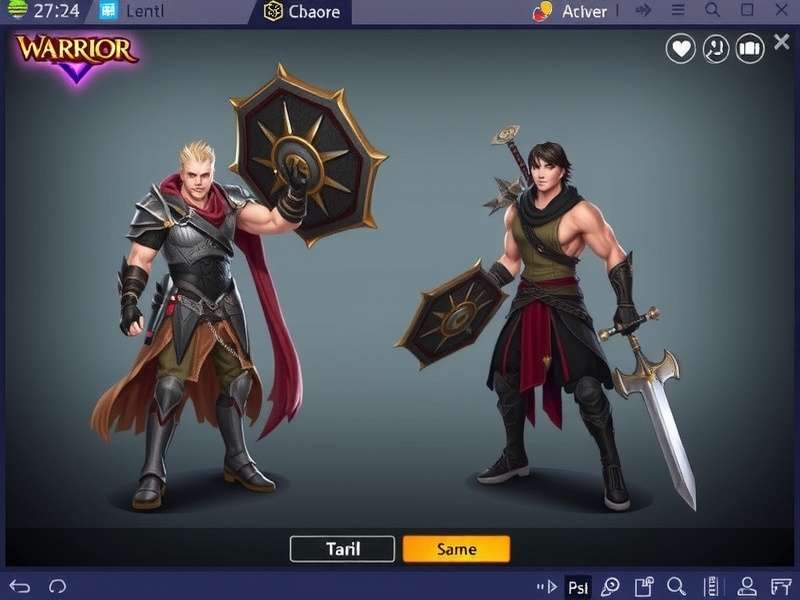 Warrior S Duel Character Selection